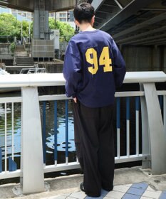 WEGO 【ユニセックス着用ITEM】ナンバリングフットボールBIG　T（LS）