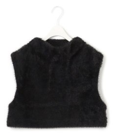 ICB ヘアリーショートジレ