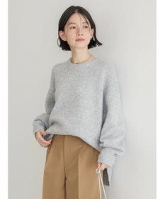 AMERICAN HOLIC サイドスリット袖ボリュームニットプルオーバー