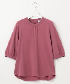 J.PRESS LADIES L 【洗える】レーヨンエリートストレッチ ギャザースリーブ ニット