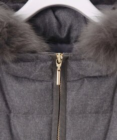 ANY SIS 【撥水・洗える】リッチファーフードロング ダウン