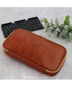 Mother garden しろたん 合皮 ガジェットポーチ