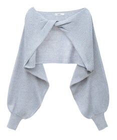 earth music&ecology Ｓｅｔ２点ショートニット＋チェックワンピース