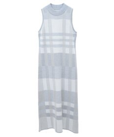 earth music&ecology Ｓｅｔ２点ショートニット＋チェックワンピース