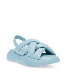 STEVE MADDEN HAZZIE 厚底パフィーストラップサンダル