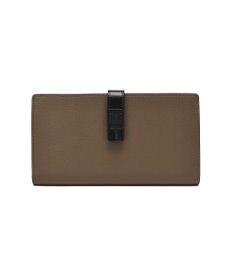 style code 【PADMA/パドマ】ベルトデザイン　シュリンクレザー薄マチ長財布