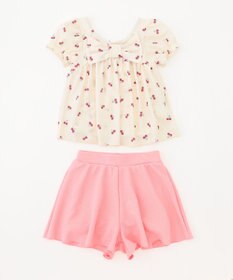 ANY KIDS 総柄 セパレート水着