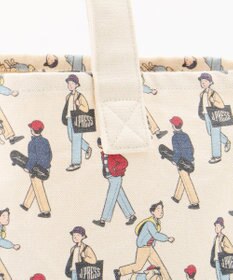 J.PRESS MEN 【AaronChang】【UNISEX】プリント トートバッグ