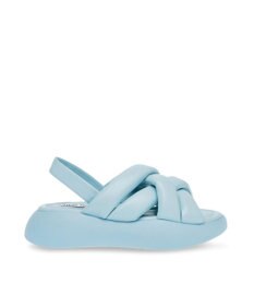 STEVE MADDEN HAZZIE 厚底パフィーストラップサンダル