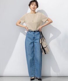 23区 【洗える】ラメジャージ TEE