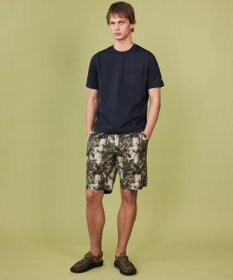 JOSEPH ABBOUD MOUNTAIN 【MADE IN JAPAN/吸水速乾/男女兼用】プレーティング天竺アウトドア Tシャツ