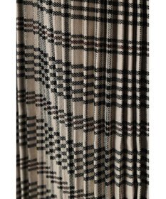 CRAFT STANDARD BOUTIQUE 配色チェックプリーツスカート