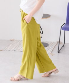 AMERICAN HOLIC 【接触冷感】ベイカーリラックスパンツ