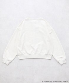 earth music&ecology チャンピオン　ハローキティ×ｅｍａｅ裏毛カーディガン