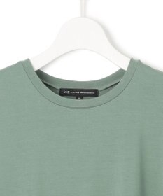 23区 L 【Oggi8月号掲載/接触冷感/洗える】ツイストコットンプレーティング スリーブレスワンピース