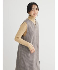 Green Parks ・Ｐｅｔｉｔ　Ｆｌｅｕｒ　ボトルネックリブニット