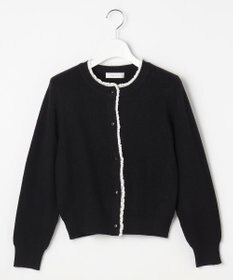 Feroux レーストリム ニット カーディガン