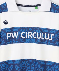 PW CIRCULUS 【吸水速乾 /  UV遮蔽率99.8% UVカット / ストレッチ】【WOMEN】ラガーシャツ ゴルフウェア レディース