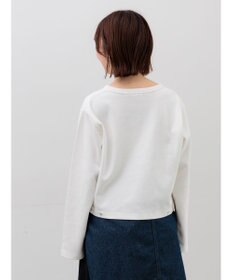 Te chichi カットソークルーネックカーディガン