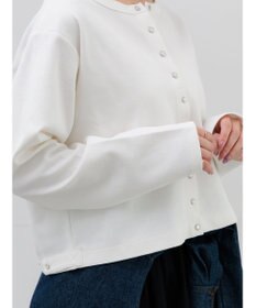 Te chichi カットソークルーネックカーディガン