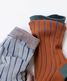 TRICOTE [MENSサイズ登場]　シースルーリブソックス