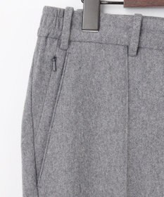 JOSEPH ABBOUD 【ウエストも伸びる！/ハイパワーストレッチ/洗える】2WAYストレッチ メルトンジャージーパンツ