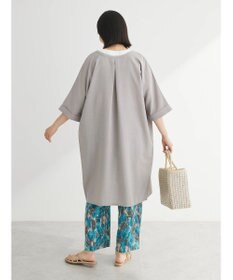 Green Parks 前後２ｗａｙミディ丈タックワンピース