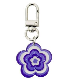 WEGO カラフルフラワーキーホルダー