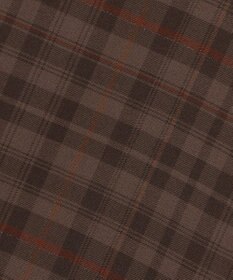 J.PRESS LADIES S milledタータンラメチェック クロップド パンツ