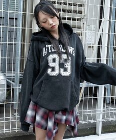 WEGO グラフィックプルパーカー