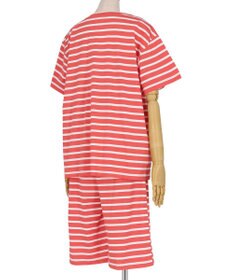 une nana cool 綿100％フレンチボーダー 半袖パジャマ