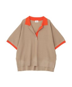 YECCA VECCA 配色ワイドポロニット