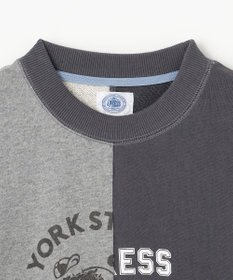 J.PRESS KIDS 【140-170cm】パッチワーク ブルプリント トレーナー