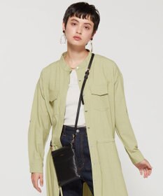 LA BAGAGERIE シープレザー　スクエアミニマムポシェット