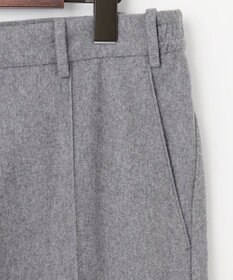 JOSEPH ABBOUD 【ウエストも伸びる！/ハイパワーストレッチ/洗える】2WAYストレッチ メルトンジャージーパンツ