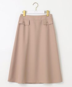 ANY SIS 【洗える】フラップポイントフレア スカート