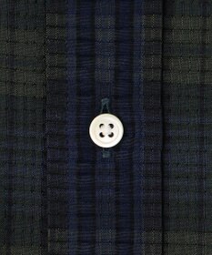 J.PRESS MEN 【Aero Weave】クールマックスサッカー チェック シャツ / B.D.