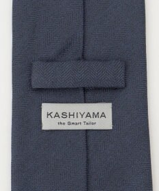KASHIYAMA KASHIYAMAオリジナル【JAPAN MADE】へリンボンネクタイ