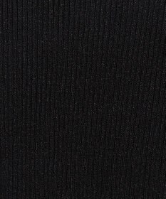 GRACE CONTINENTAL ラメシアーリブニットトップ