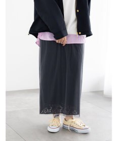 Te chichi レース×チュールレイヤードスカート