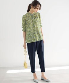 組曲 S ミニフラワープリント ブラウス