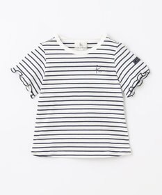 組曲 KIDS 【110-140㎝】半袖ボーダー Tシャツ