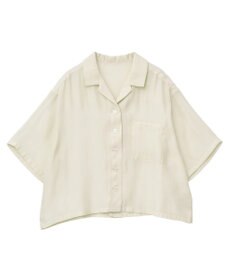 AMERICAN HOLIC 接触冷感シアー開襟半袖シャツ