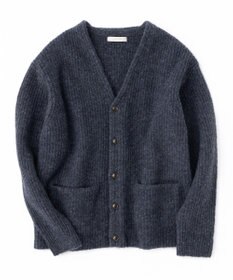 UNFILO MENS 【男女兼用】へアリー ニットカーディガン