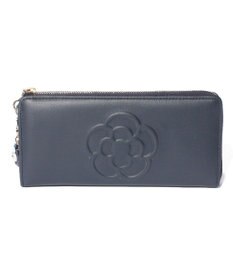 CLATHAS ワッフル　Lファスナー長財布
