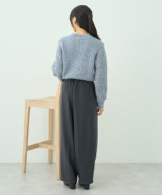 earth music&ecology ブラッシュヤーンニットプルオーバー