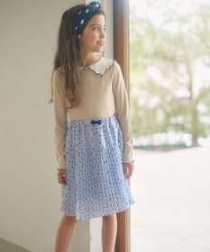 組曲 KIDS 【110-140cm】リブ襟 トップス