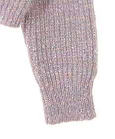 earth music&ecology ブラッシュヤーンニットプルオーバー