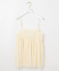 ANY SIS 【洗える】チュールレイヤード キャミソール