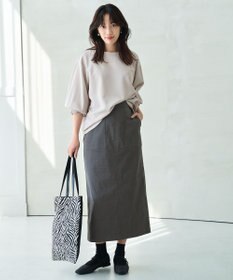 ANY L 【ウエストゴム】ベイカースカート